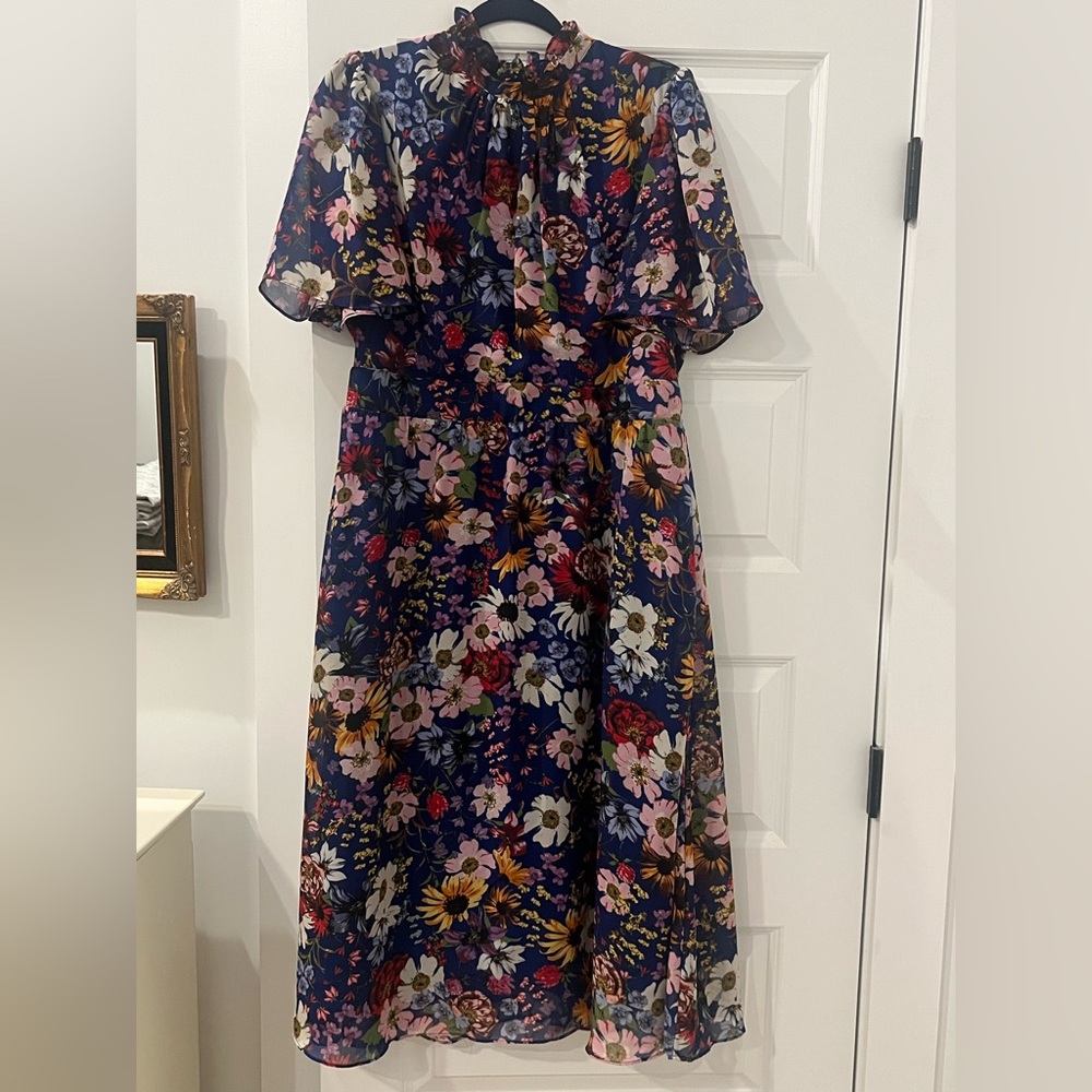 Julia Jordan Floral Midi Dress